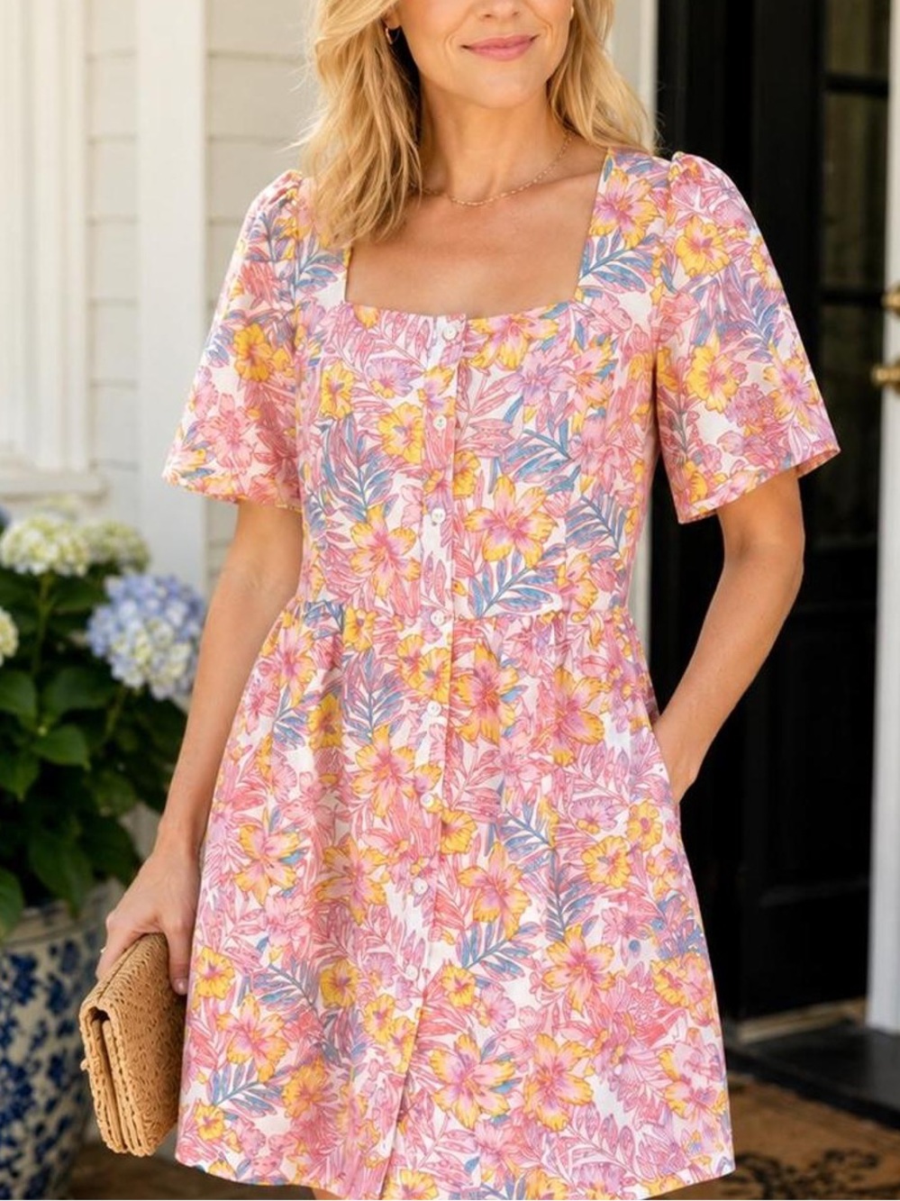 NWT Draper James Linen Dress